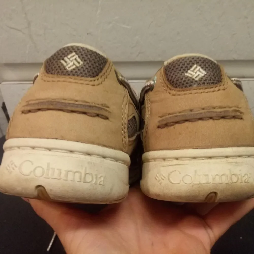 Columbia-sportswear Men's Tan Boat-shoes